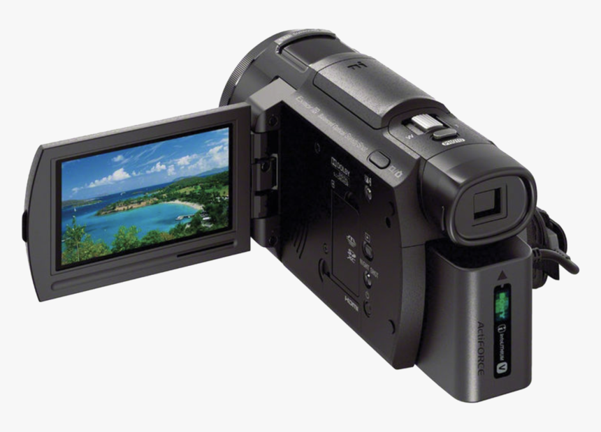 Sony Fdr Ax53 4k Ultra Hd Views , Png Download - Sony Hdr Cx440, Transparent Png, Free Download