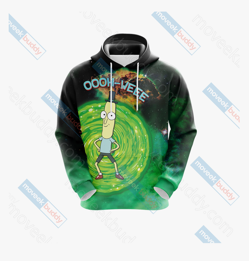 Poopybutthole Rick And Morty Unisex 3d Hoodie - Hoodie, HD Png Download, Free Download
