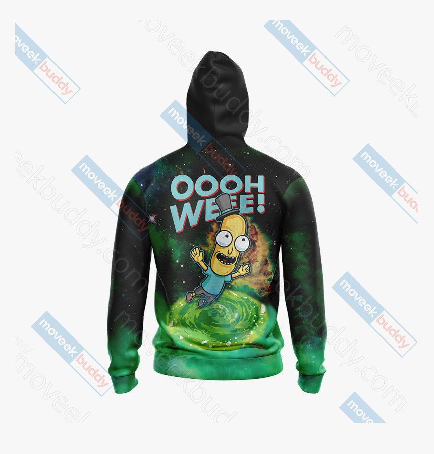 Poopybutthole Rick And Morty Unisex Zip Up Hoodie - Hoodie, HD Png Download, Free Download