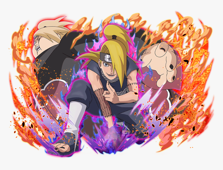 Naruto Ultimate Ninja Blazing Deidara , Png Download - Deidara Ultimate Ninja Blazing, Transparent Png, Free Download