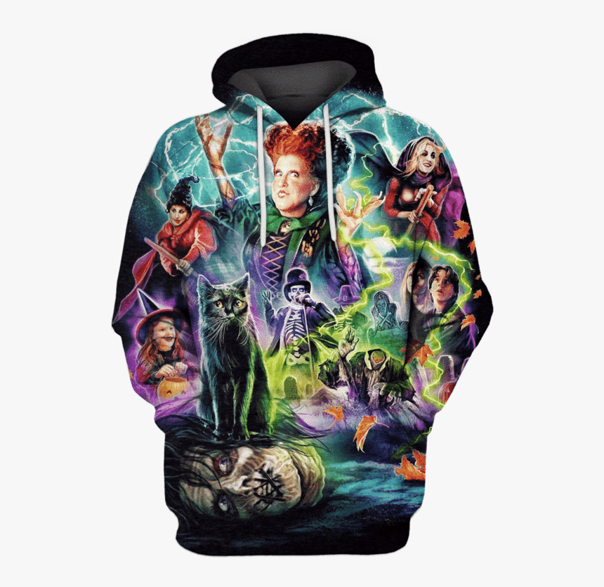 3d Hocus Pocus Hoodie - Hocus Pocus, HD Png Download, Free Download