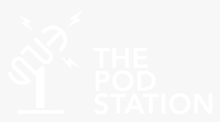 The Pod Station - Johns Hopkins Logo White, HD Png Download, Free Download