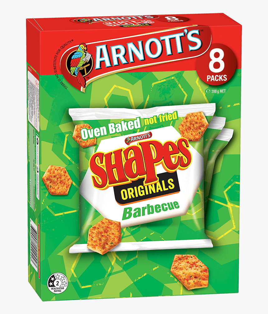 Arnotts Shapes 8 Pack, HD Png Download, Free Download