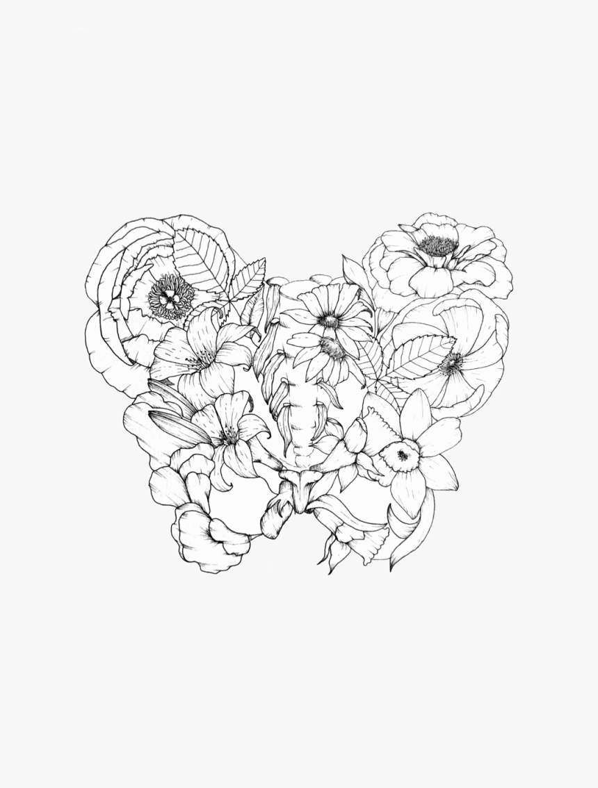 Wreath , Png Download - Line Art, Transparent Png, Free Download
