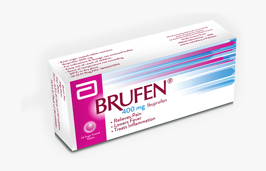 Brufen Pack Of 400mg - Brufen Abbott, HD Png Download, Free Download