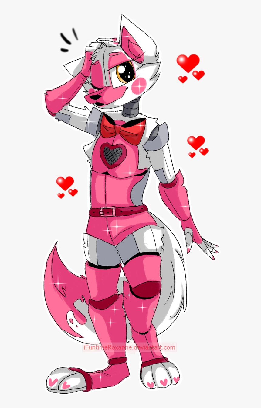 Fnaf Female Funtime Foxy, HD Png Download, Free Download