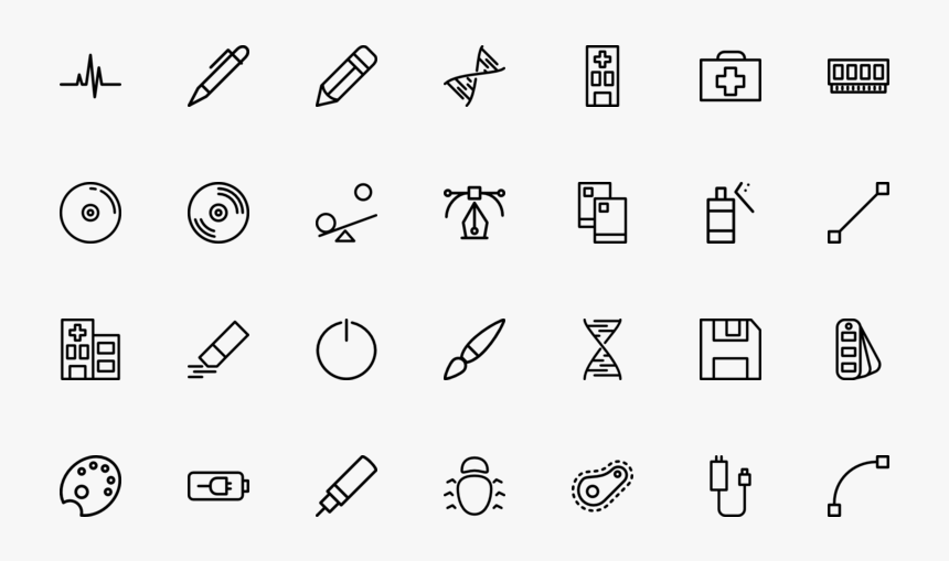 Pixel Perfect Icons Png , Png Download - Monochrome, Transparent Png, Free Download