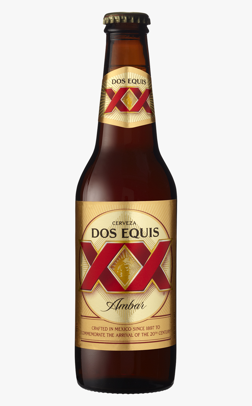 Dos Equis Ambar - Glass Bottle, HD Png Download, Free Download