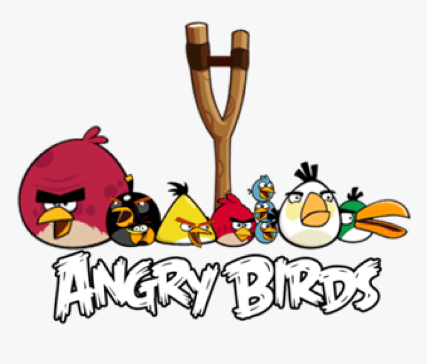 Free Png Download Angry Birds Slingshot Png Images - Angry Birds Logo Png, Transparent Png, Free Download