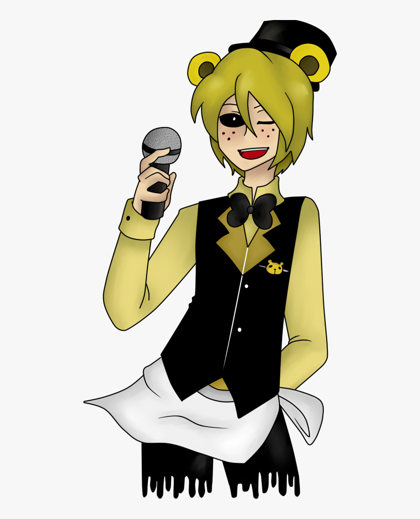 Golden Freddy Human Version , Png Download - Golden Freddy Human Version, Transparent Png, Free Download