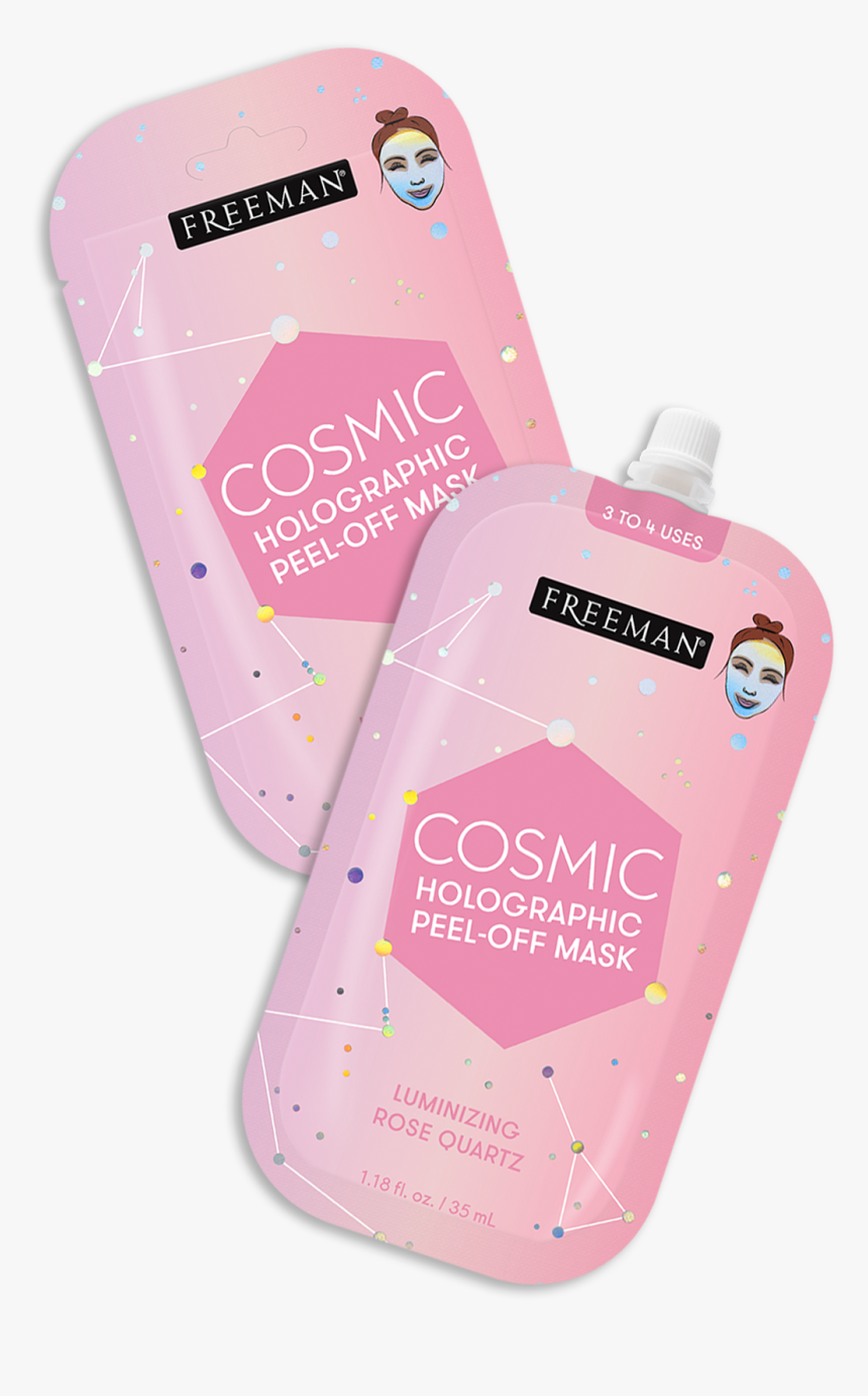 Cosmic Luminizing Rose Quartz Holographic Peel-off - Freeman Leave On Mask, HD Png Download, Free Download