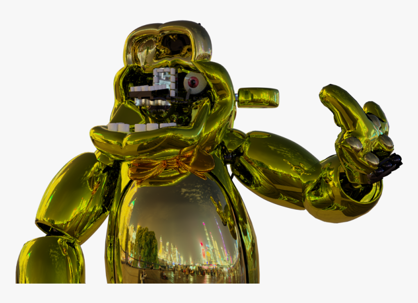 Golden Freddy Render Fnaf Vr, HD Png Download, Free Download