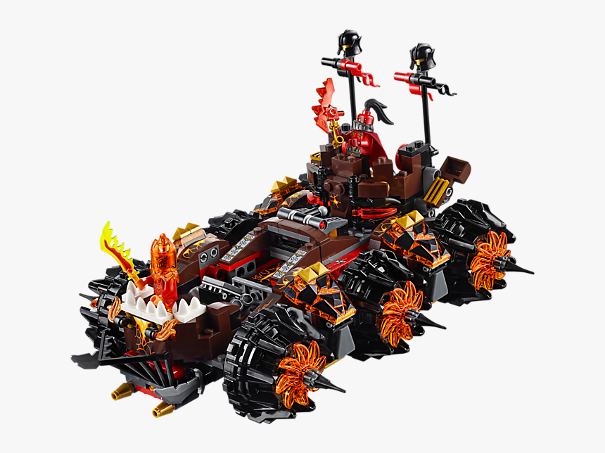 General Magmar"s Siege Machine Of Doom - Lego Nexo Knights General Magmar Siege Machine, HD Png Download, Free Download