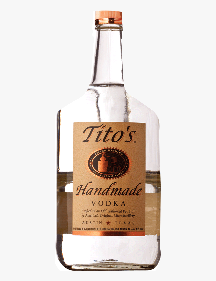 Tito"s Vodka Png - Tito's Handmade Vodka, Transparent Png, Free Download