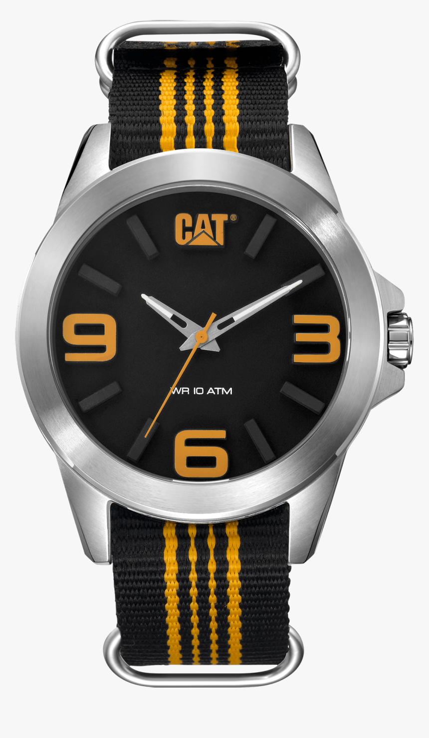 Man Stainless Steel Caterpillar Watch, HD Png Download, Free Download