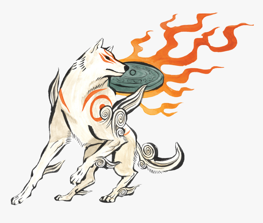 Okami Amaterasu Clipart , Png Download - Okami Amaterasu, Transparent Png, Free Download