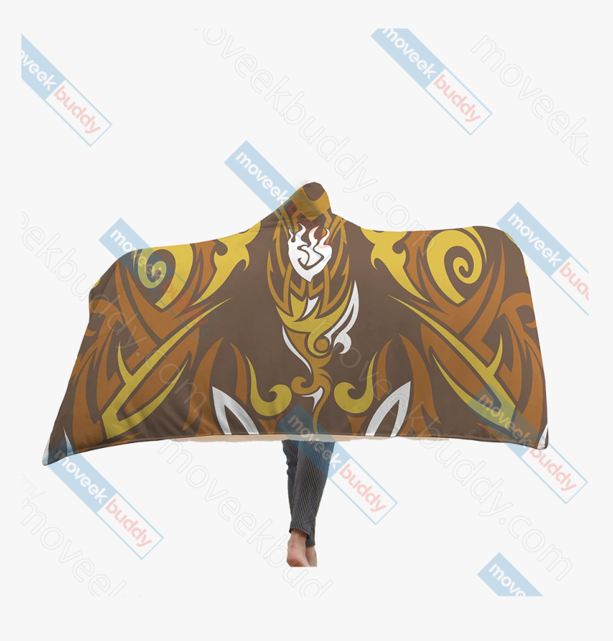 Rwby Yang Xiao Long Symbol Hooded Blanket - Cartoon, HD Png Download, Free Download