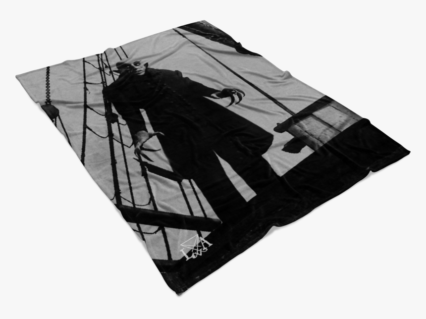 Nosferatu Upon Empusa Fleece Blanket - Max Schreck: Nosferatu, Eine Symphonie Des Grauens,, HD Png Download, Free Download