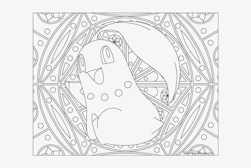 Pokemon Coloring Pages For Adults, HD Png Download, Free Download