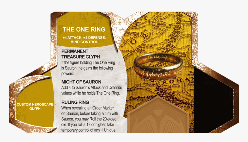 The One Ring Png , Png Download - Heroscape, Transparent Png, Free Download