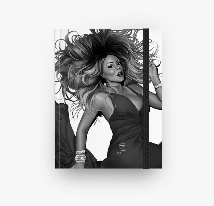 Caderno Mariah Carey - Illustration, HD Png Download, Free Download