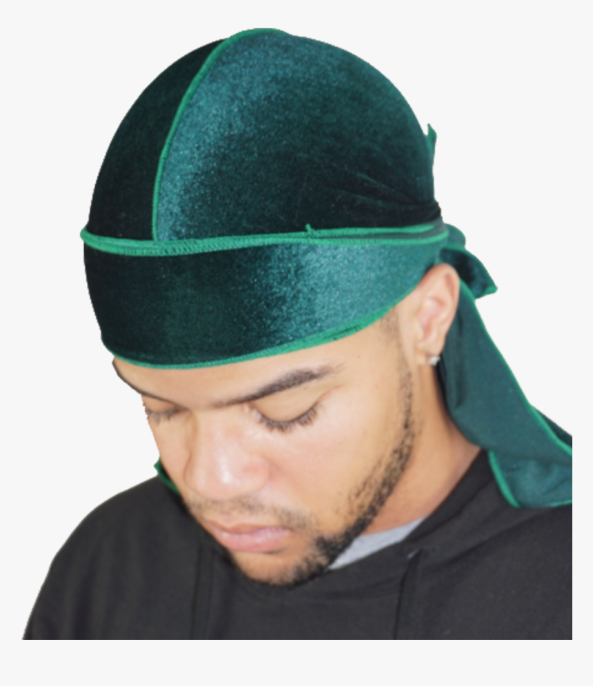 Green Velvet Durag - Portrait Photography, HD Png Download, Free Download