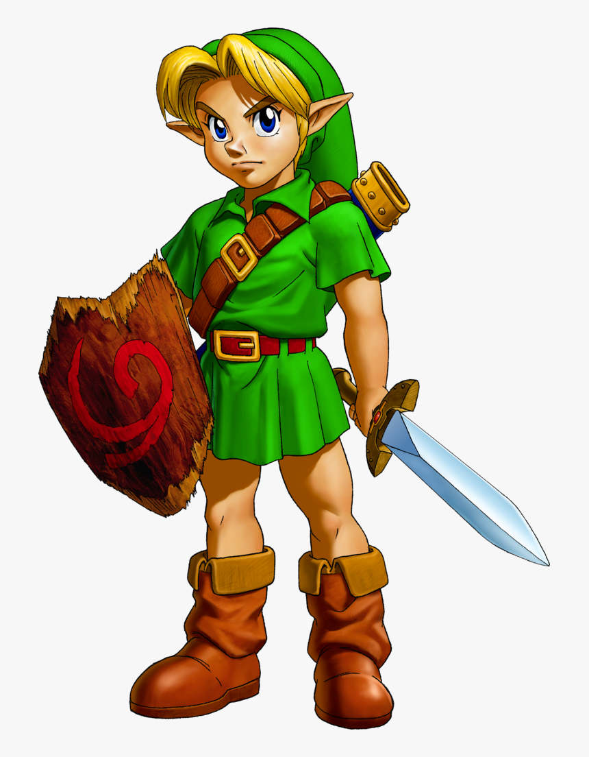 Link Zelda Ocarina Of Time, HD Png Download, Free Download