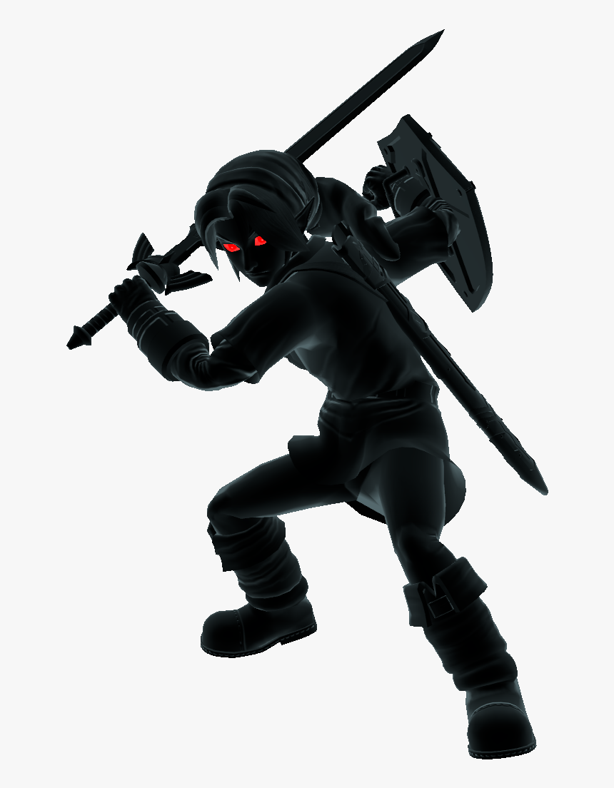 Dark Link Png 8 » Png Image - Legend Of Zelda Ocarina Of Time Art, Transparent Png, Free Download