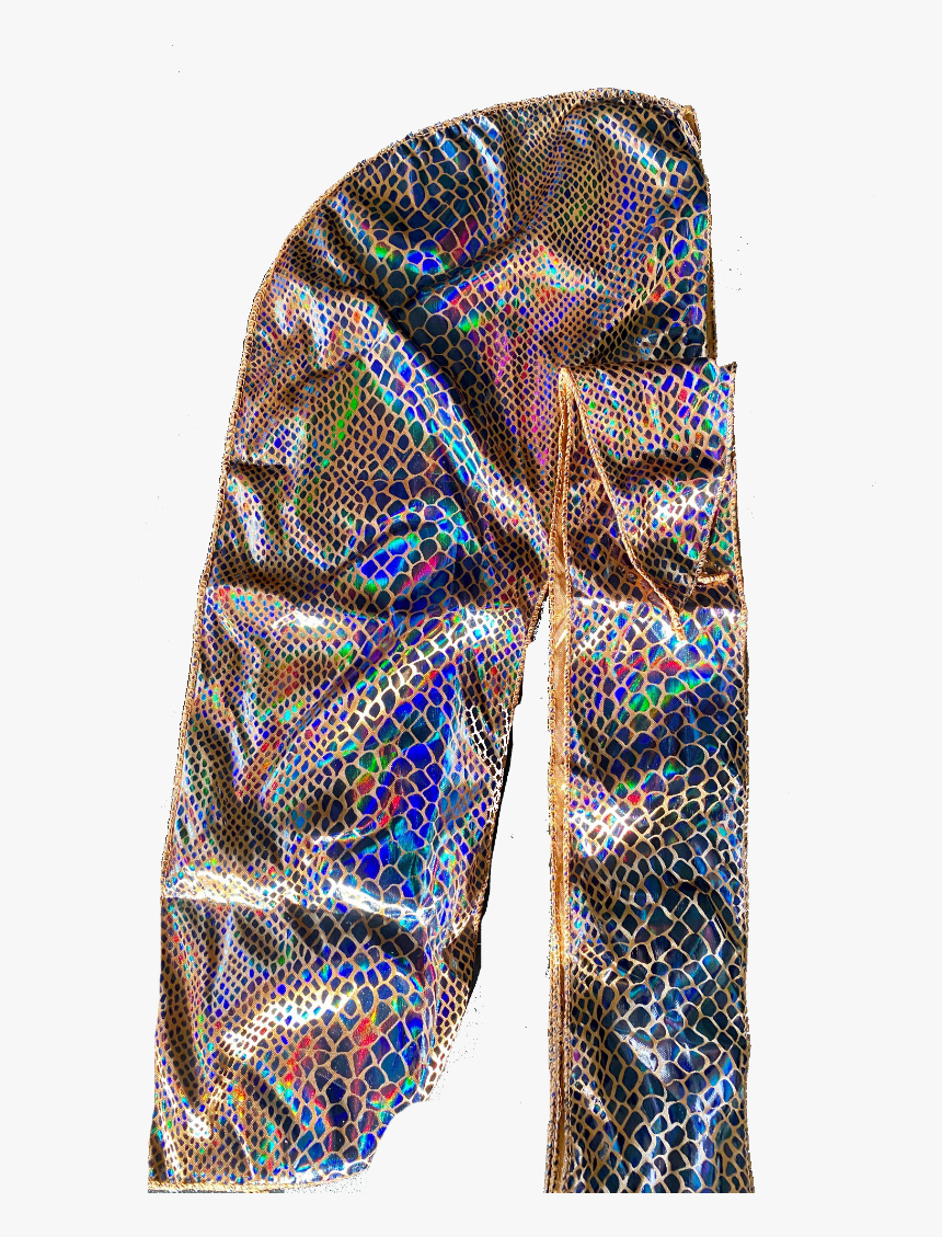 Brown Reflective Snakeskin Durag - Pattern, HD Png Download, Free Download