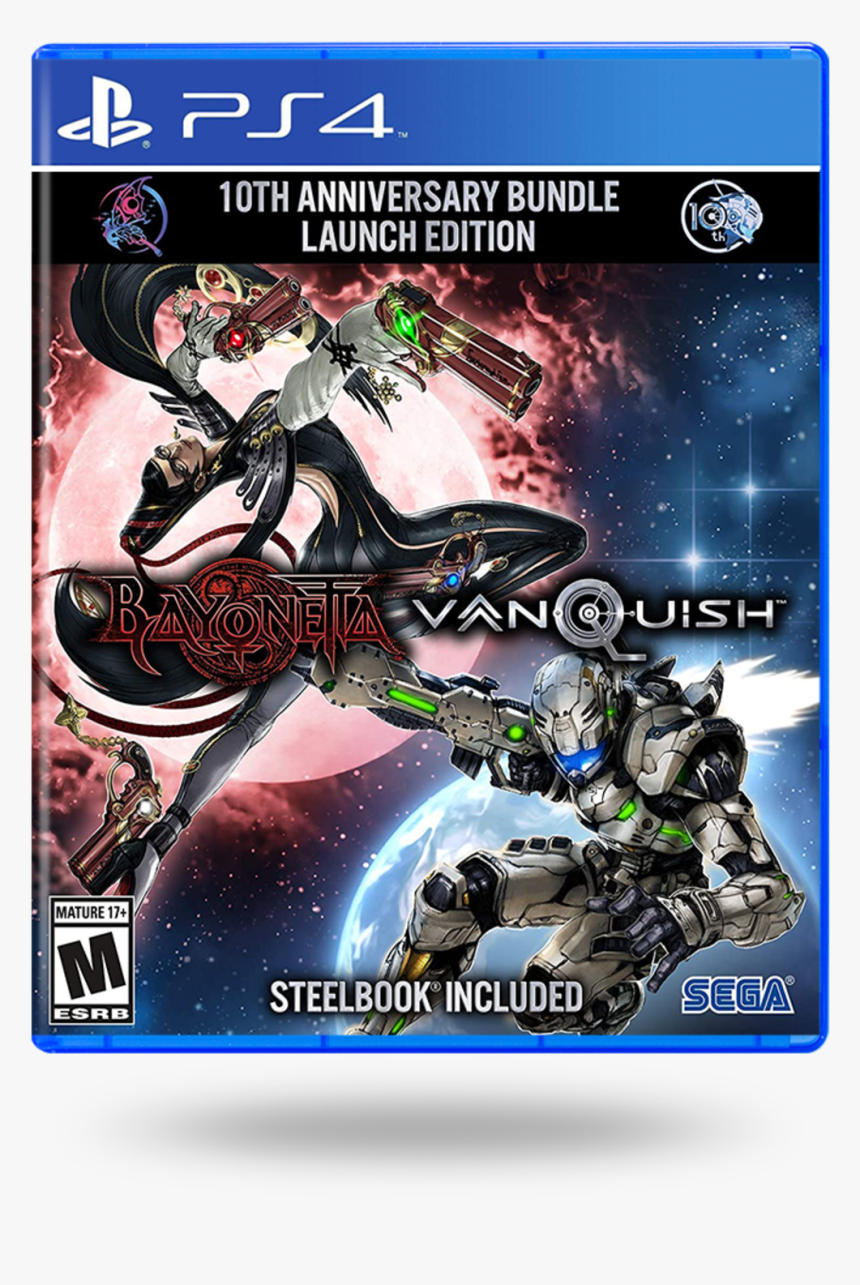 Bayonetta And Vanquish 10th Anniversary Bundle Ps4, HD Png Download, Free Download