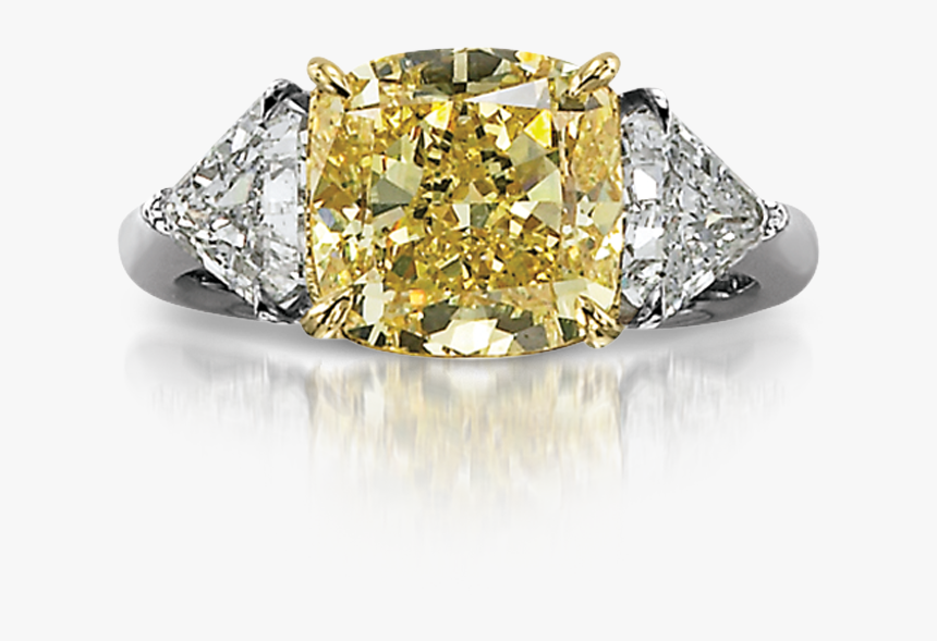 Yellow Diamond Ring L Cora International Llc Diamantes, - Pre-engagement Ring, HD Png Download, Free Download