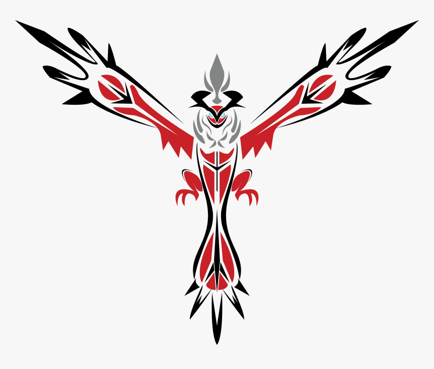 #pokemon #tribal #tattoo #yveltal #freetoedit - Pokemon Tattoos Tribal, HD Png Download, Free Download