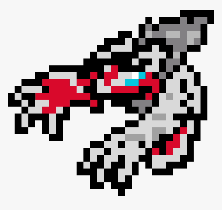 Yveltal Shiny Pixel Art, HD Png Download, Free Download
