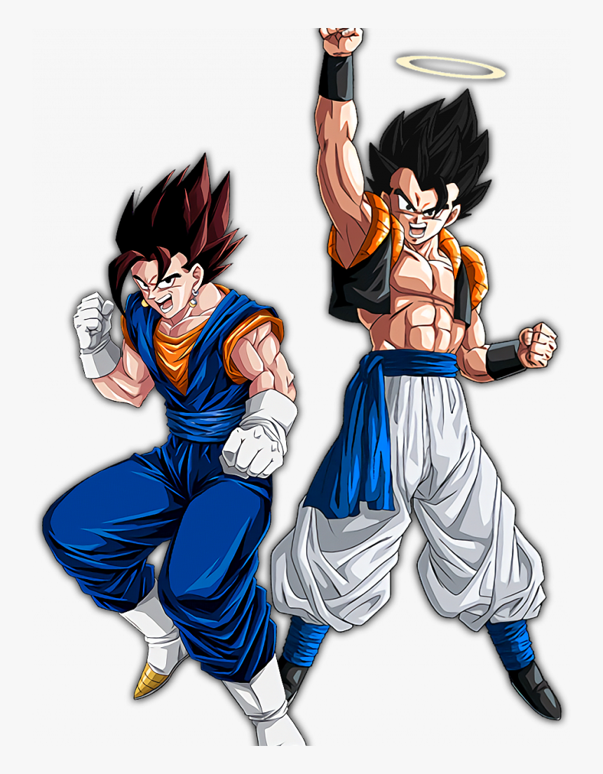 Download Png Download Vegito Gogeta Png Image With Gogeta And Vegito Transparent Png Kindpng