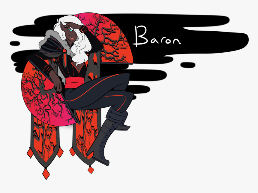 Here’s Baron, The Party’s Yveltal - Illustration, HD Png Download, Free Download