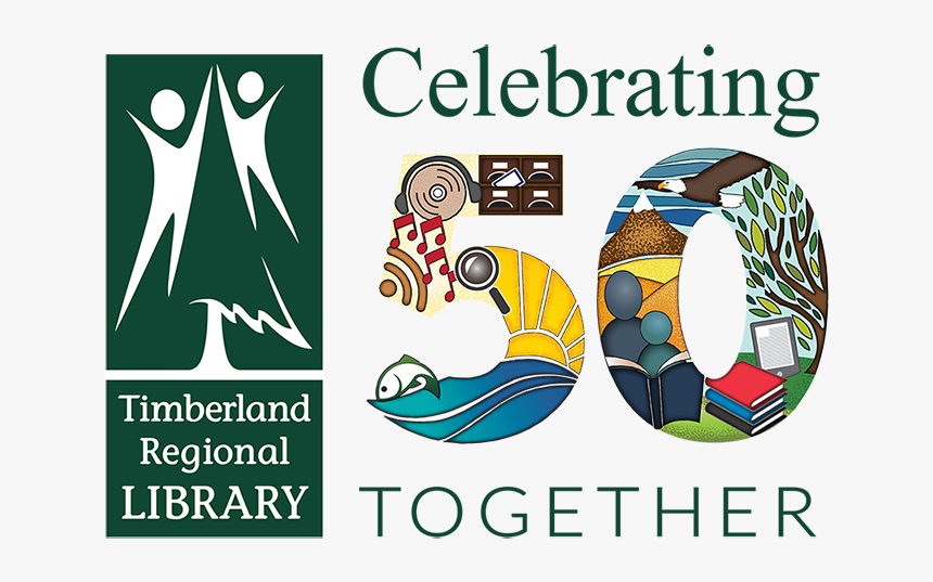 50 Library Anniversary Logo, HD Png Download, Free Download