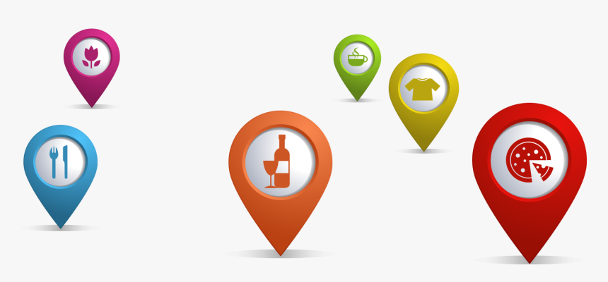 Google Map Restaurant Pins, HD Png Download, Free Download