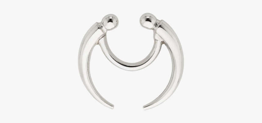 Crescent Septum Ring - Platinum, HD Png Download, Free Download