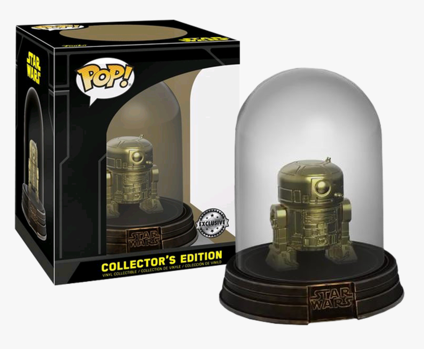 R2-d2 Gold Chrome Collector’s Edition Dome Us Exclusive - Star Wars R2 D2 Pop, HD Png Download, Free Download