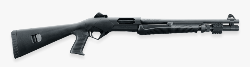 Pump Shotgun Png - Benelli Law Enforcement M3, Transparent Png, Free Download