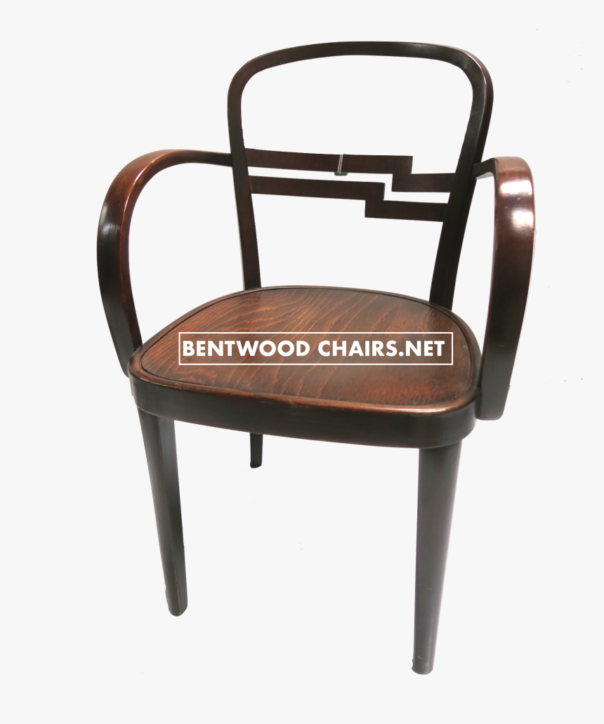 Bentwood Deco Armchair - Chair, HD Png Download, Free Download