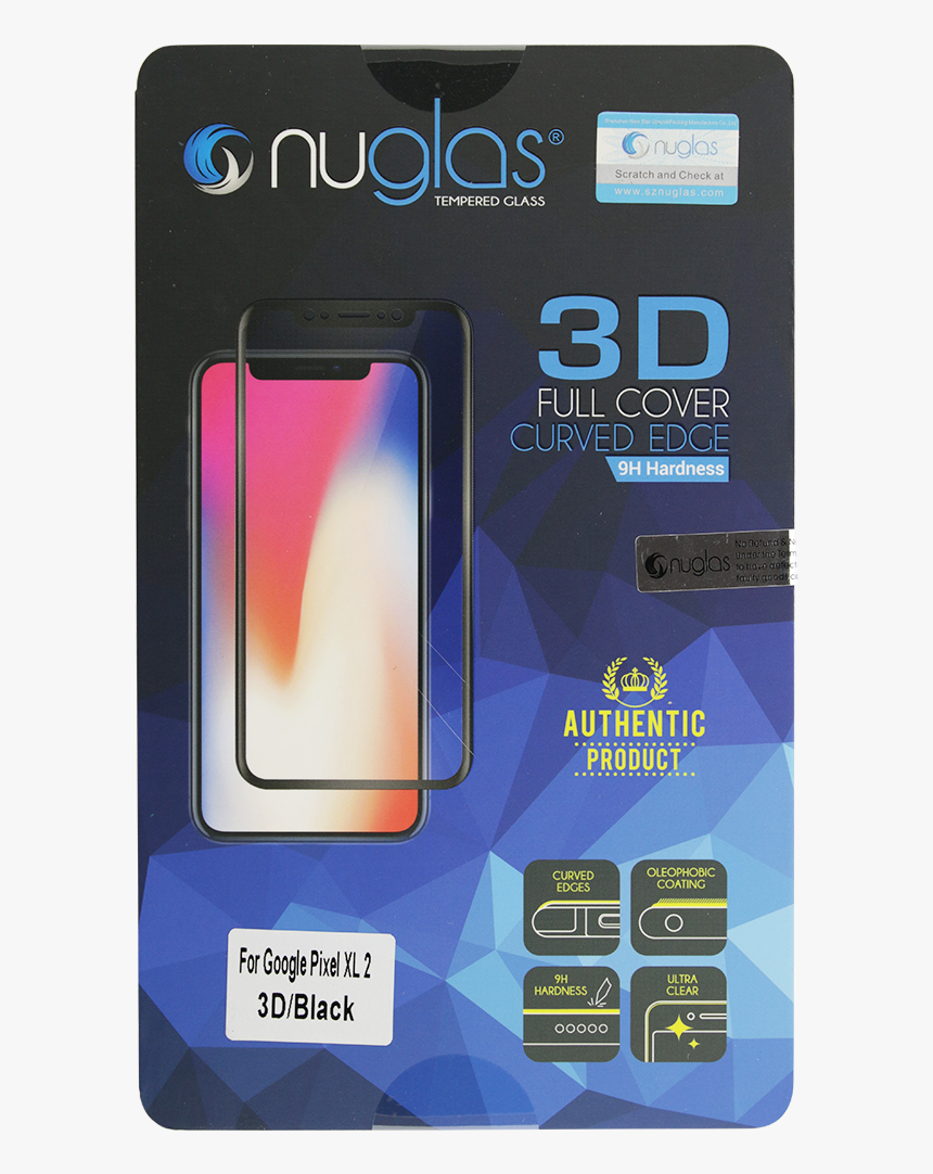 Nuglas Tempered Glass Screen Protector For Google Pixel - Screen Protector, HD Png Download, Free Download