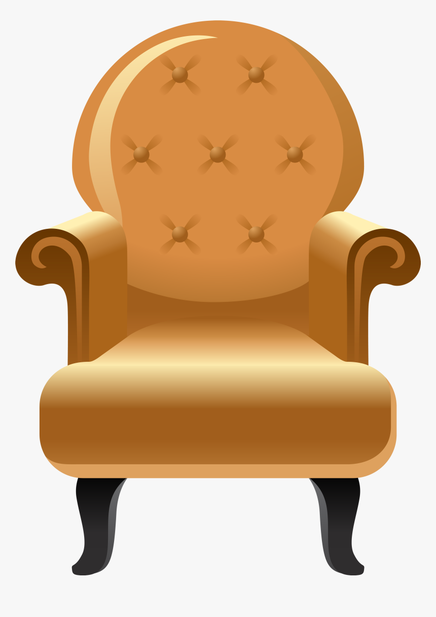 Armchair Transparent Clip Art Image - Armchair Clipart, HD Png Download, Free Download