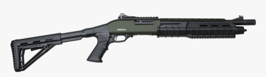 Canuck Commander Pump Shotgun 12 Gauge, 3", - Canuck Shotgun, HD Png Download, Free Download