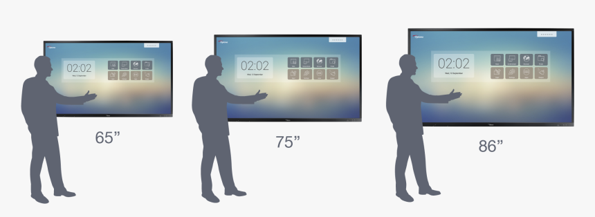 Screen Sizes Available - Led-backlit Lcd Display, HD Png Download, Free Download