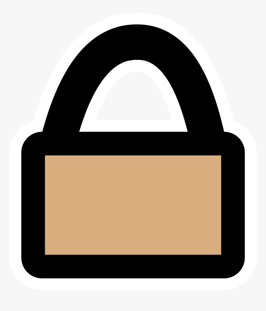 Computer Icons Musical Keyboard Lock - Handbag, HD Png Download, Free Download