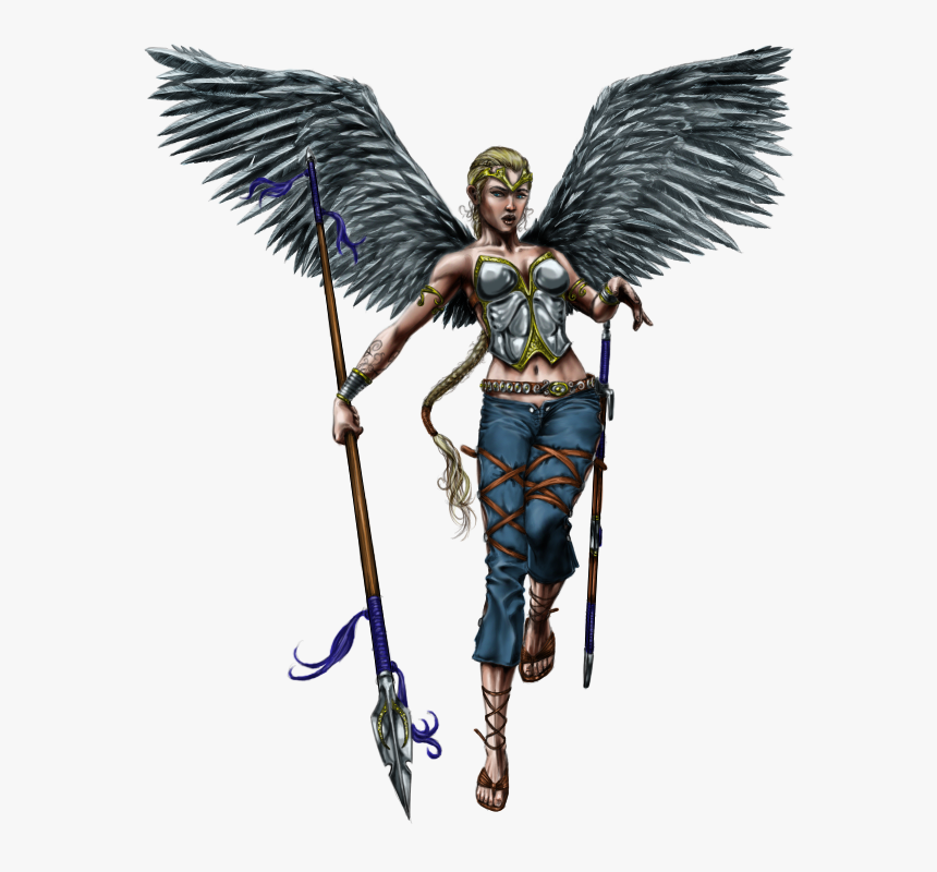 Transparent Angel Warrior Png - Warrior Female Angel Png, Png Download, Free Download