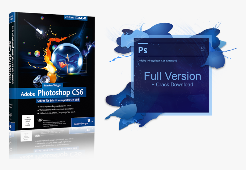 Adobe Photoshop Cs6 Download With Crack Kickasstor - Adobe Photoshop Cs6 Logo, HD Png Download, Free Download