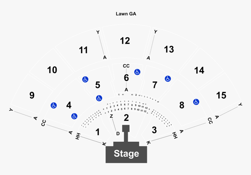 Detailed Xfinity Center Mansfield