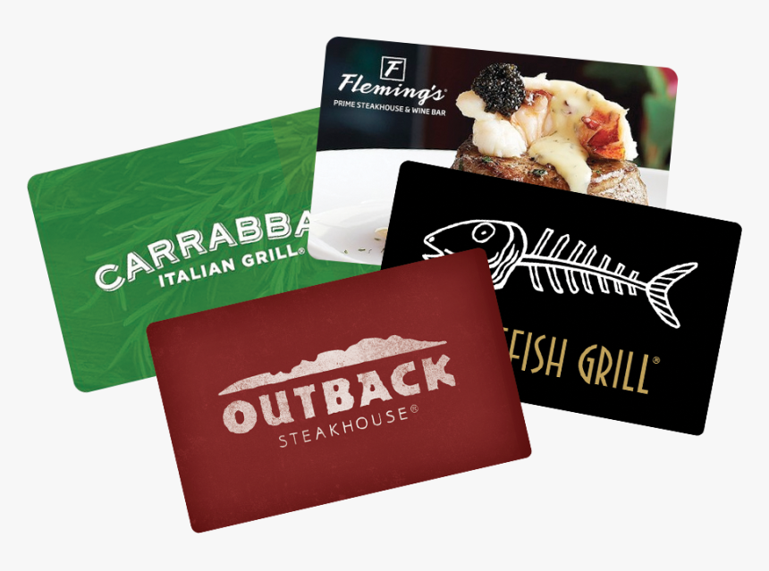Outback Steakhouse Gift Card, HD Png Download, Free Download